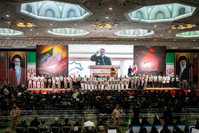 مراسم اربعین شهدای اقتدار ایران