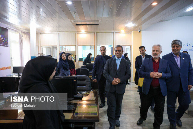 بازدید استاندار خراسان رضوی از ایسنا - مشهد
