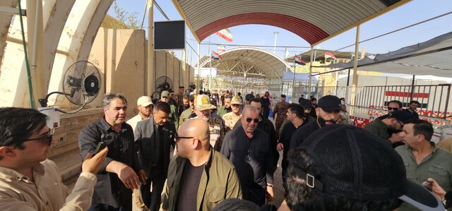 بازدید سفیر ایران از پایانه مرزی خسروی