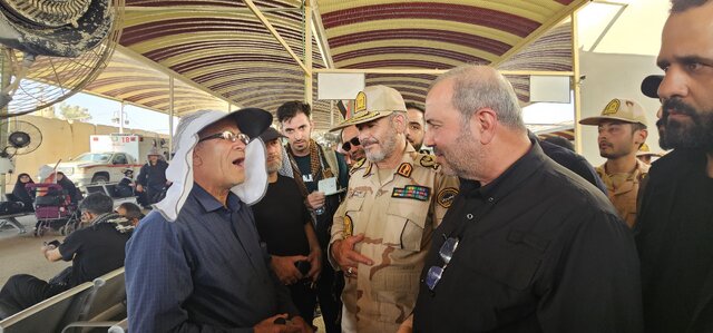 بازدید سفیر ایران از پایانه مرزی خسروی