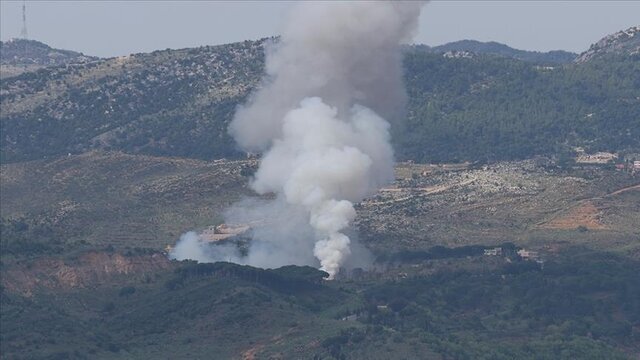 عکس آرشیوی حملات پهپادی رژیم صهیونیستی به لبنان