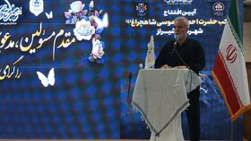 راهپیمایی اربعین؛ نماد مقاومت و وحدت/ جهش عمرانی شیراز در مرز شلمچه برپا شد