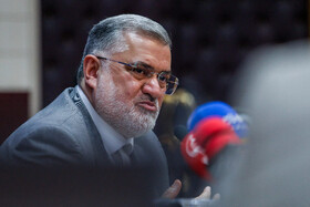 محمدصادق معتمدیان، استاندار تهران در نشست خبری به مناسبت روز خبرنگار