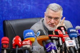 محمدصادق معتمدیان، استاندار تهران در نشست خبری به مناسبت روز خبرنگار