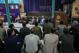 دیدار جهادگران جهاددانشگاهی با آیت‌الله سیدحسن خمینی
