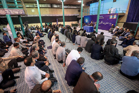 دیدار جهادگران جهاددانشگاهی با آیت‌الله سیدحسن خمینی