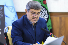 سخنرانی مهدی بخشی، دادستان در نشست خبری رییس کل دادگستری استان کرمان