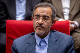 علی منتظری، رئیس جهاددانشگاهی در آیین بزرگداشت چهل و پنجمین سالگرد تأسیس جهاددانشگاهی