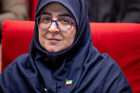 فاطمه مهاجرانی، سخنگوی دولت در آیین بزرگداشت چهل و پنجمین سالگرد تأسیس جهاددانشگاهی