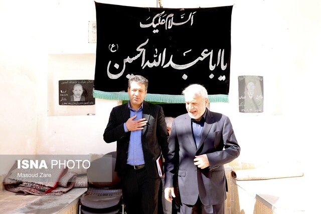 وزیر میراث از بافت تاریخی ندوشن بازدید کرد