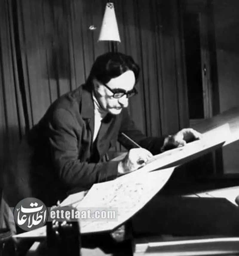 عکس‌های دیده نشده از استاد فرشچیان