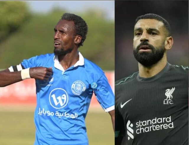 محمد صلاح (راست) و سلیمان العبید شهادت «پله فلسطین» موجی از سؤالات بیجواب را در جهان فوتبال به دنبال داشته است