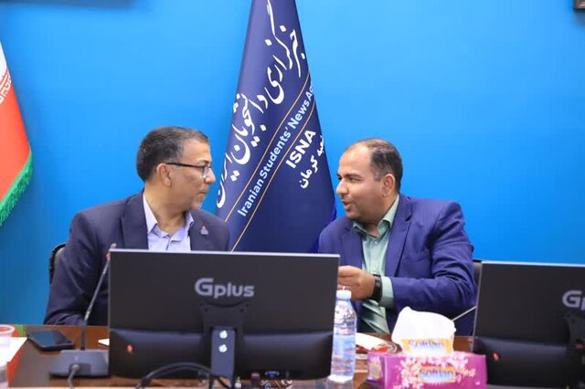 حضور مدیرعامل شرکت گاز استان کرمان در جهاددانشگاهی و خبرگزاری ایسنا