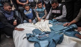 مقاومت فلسطین شهادت ۶ خبرنگار در غزه را تسلیت گفت