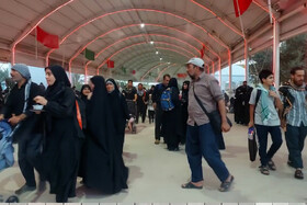 ویدیو/ آغاز موج بازگشت زائران اربعین حسینی از مرز خسروی