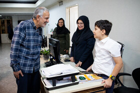 حضور احمد مسجد جامعی در ایسنا به مناسبت روز خبرنگار