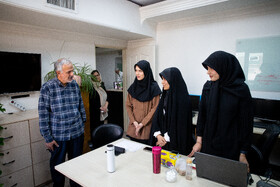 حضور احمد مسجد جامعی در ایسنا به مناسبت روز خبرنگار