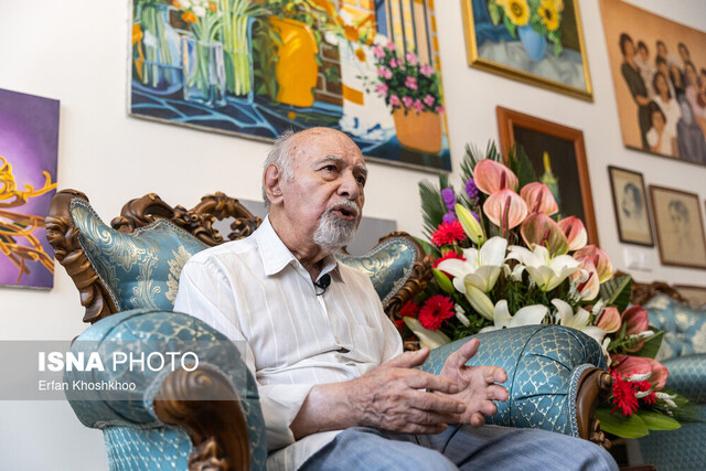 خندههایی که دوست نداری تمام شود/گپی با راوی مشهور شاهنامه + ویدئو