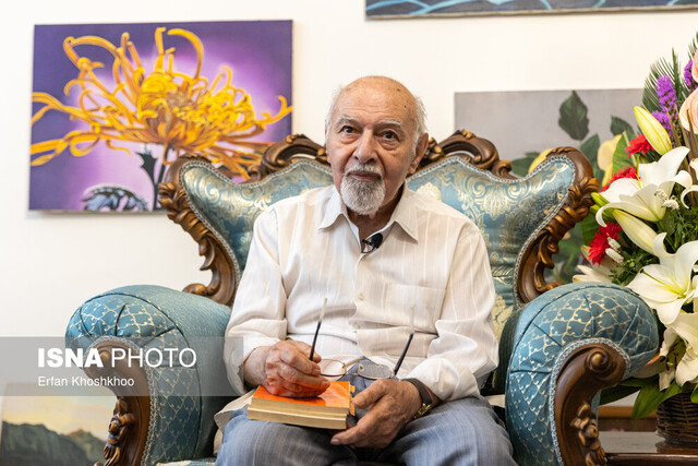 خنده‌هایی که دوست نداری تمام شود/گپی با راوی مشهور شاهنامه + ویدئو