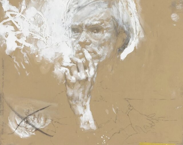 «FOR F.W.—WHO GETS WHAT THIS IS ALL ABOUT MORE THAN ANYONE» اثر «جیمی رایت» نقاشیهایی که بعد از ۵۰ سال دیده میشوند