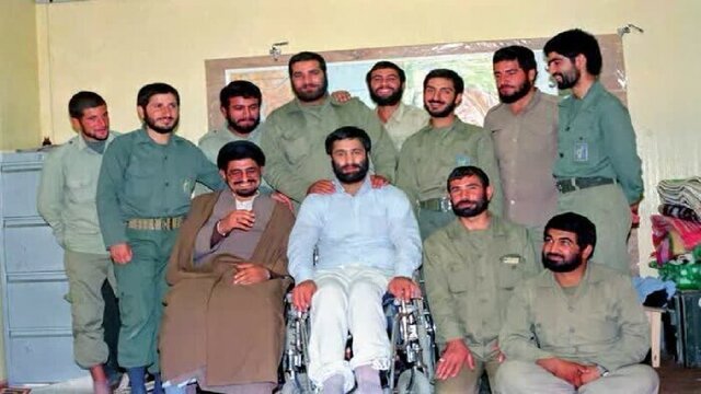ماجرای زیارت ویلچری یک فرمانده