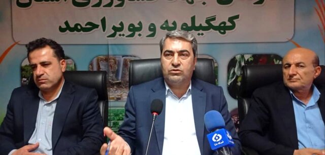 وجود بیش از ۱۱۷ هزار بهره‌بردار در بخش کشاورزی کهگیلویه و بویراحمد