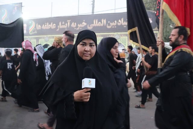 توزیع روزانه هزاران پرس غذا در میان زائران اربعین حسینی