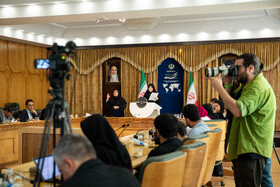 نشست خبری فاطمه مهاجرانی، سخنگوی دولت

