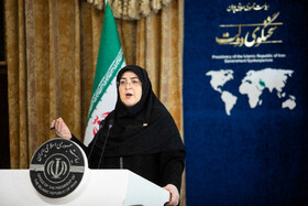 نشست خبری فاطمه مهاجرانی، سخنگوی دولت
