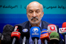 نشست خبری محمدحسین امید، رئیس دانشگاه تهران