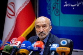 نشست خبری محمدحسین امید، رئیس دانشگاه تهران
