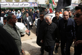 بازدید  سردار اسکندر مومنی وزیر کشور و محمدجعفر قائم پناه معاون اجرایی رئیس جمهور از موکب های فعال در مرز خسروی در اربعین 1404
