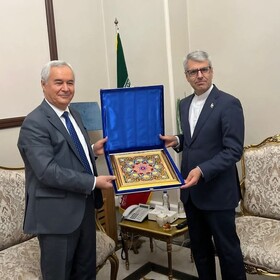 دیدار سفیر تاجیکستان در ایران با سخنگوی وزارت خارجه