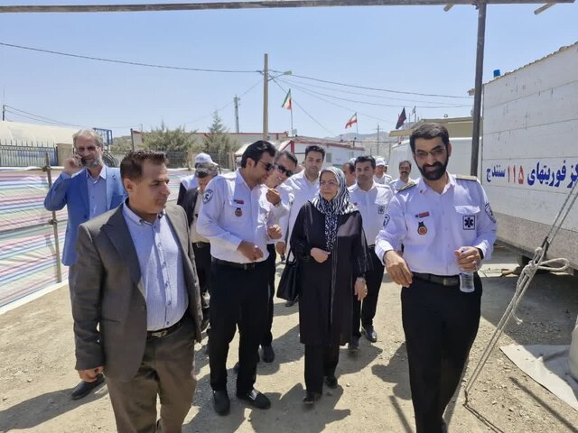 خدمات‌رسانی اورژانس کردستان به ۱۷۵ زائر اربعین در مرز و مراکز درمانی