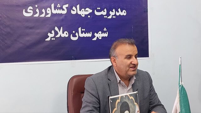 کشت ۴۵ رقم انگور داخلی و خارجی در ملایر 