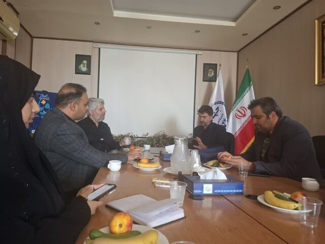بازدید مدیرکل روابط عمومی شهرداری قم از خبرگزاری دانشجویان ایران