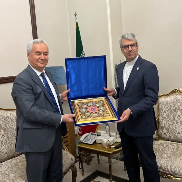 دیدار سفیر تاجیکستان در ایران با سخنگوی وزارت خارجه