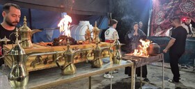 برپایی  موکب اوقاف خراسان شمالی برای میزبانی از زائران اربعین حسینی