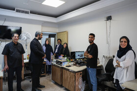 بازدید سید مهدی طباطبایی، معاون ارتباطات و اطلاع‌رسانی دفتر رئیس جمهور از ایسنا