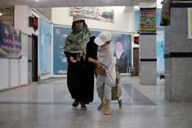 شوق کودکان پس از بازگشت از اربعین حسینی در مرز خسروی