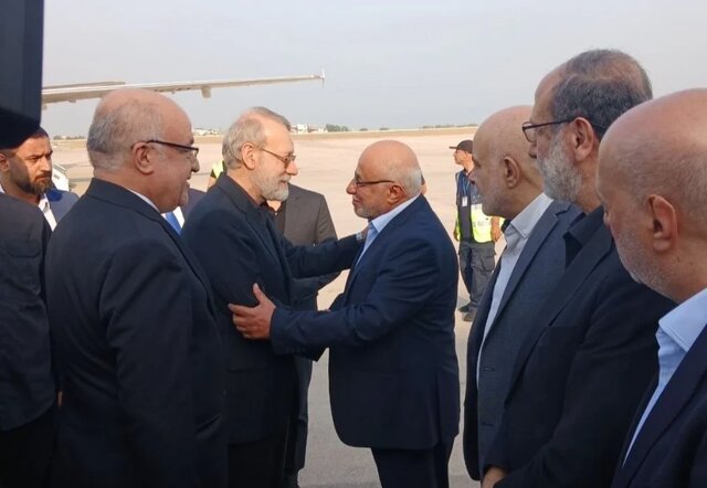 توییت سفارت ایران در بیروت درباره استقبال گرم لبنانی‌ها از لاریجانی