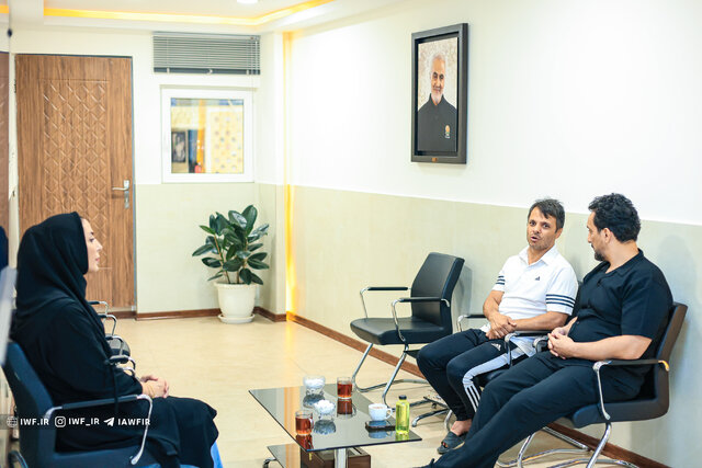 مینو مداح در فدراسیون کشتی! مینو مداح در فدراسیون کشتی!