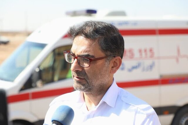 آماده‌باش کامل اورژانس ۱۱۵ قم در اربعین و بازگشت زائران