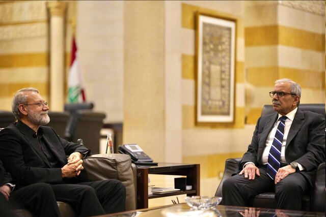 دیدار لاریجانی با نخستوزیر لبنان دیدار لاریجانی با نخستوزیر لبنان
