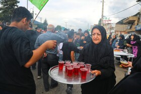 مراسم پیاده روی خانوادگی عشاق الحسین (ع) در سوادکوه