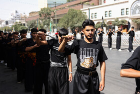 مراسم آیینی جاماندگان اربعین حسینی - مشهد