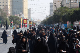 مراسم آیینی جاماندگان اربعین حسینی - مشهد