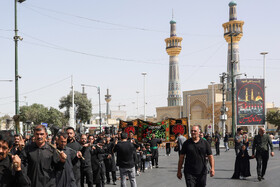 مراسم آیینی جاماندگان اربعین حسینی - مشهد