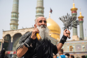 عزاداری اربعین حسینی در حرم حضرت فاطمه معصومه(س)