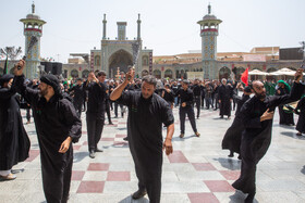 عزاداری اربعین حسینی در حرم حضرت فاطمه معصومه(س)